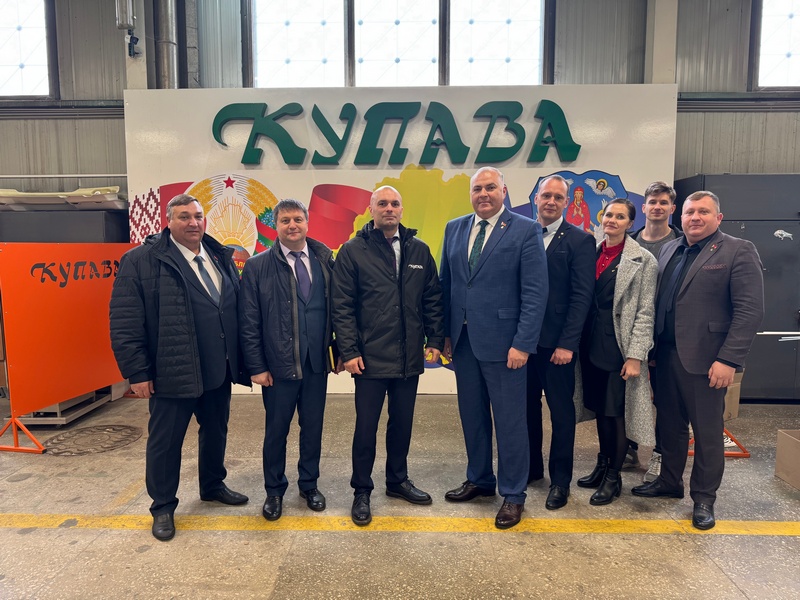 Встреча районного совета партии «Белая Русь» на МАЗ-Купаве