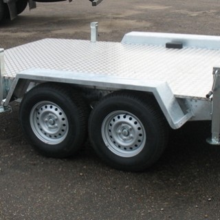 Прицеп-площадка «Купава» 813280-0037 для перевозки оборудования или грузов. Фото 1